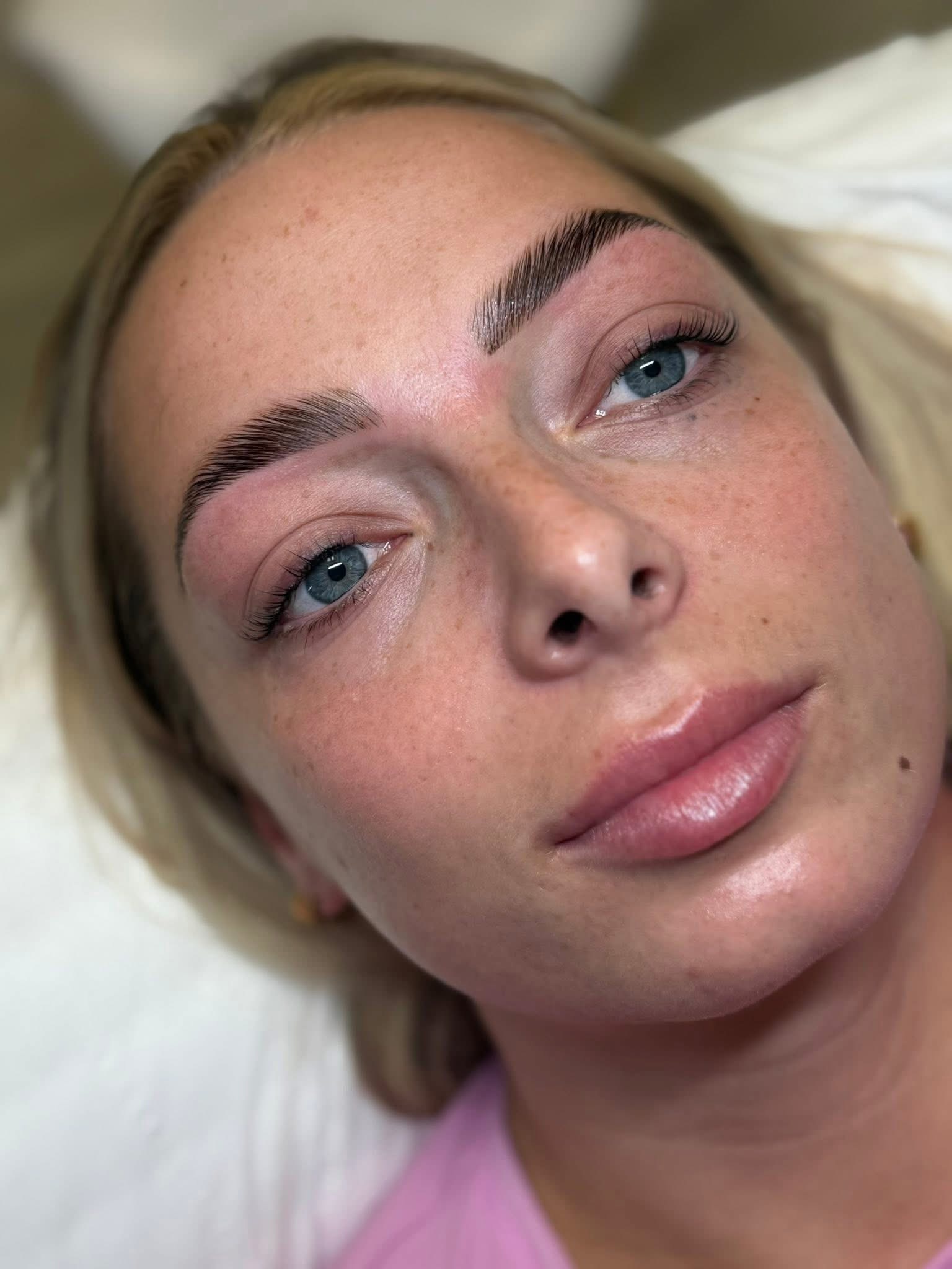 Soft laminated brow result